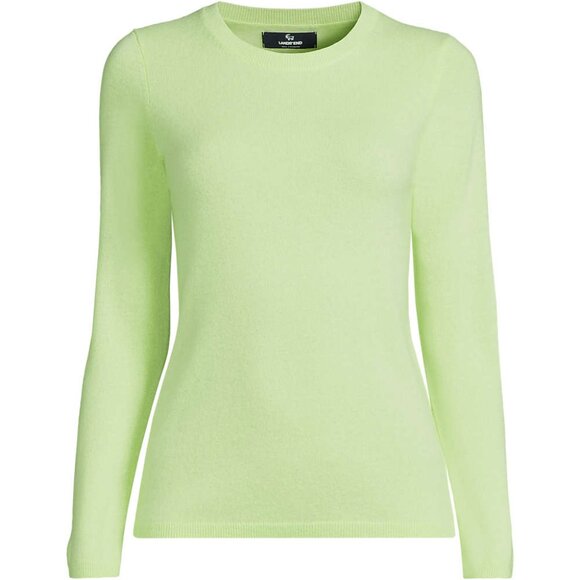 Lands' End Women's Cashmere Crewneck Sweater, NWT - Picture 3 of 3